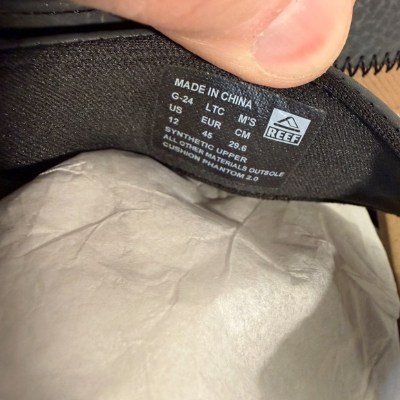 Reef Cushion Phantom 2.0 Flip Flops Sandals Tobacco/Grey Mens 12 main image 11